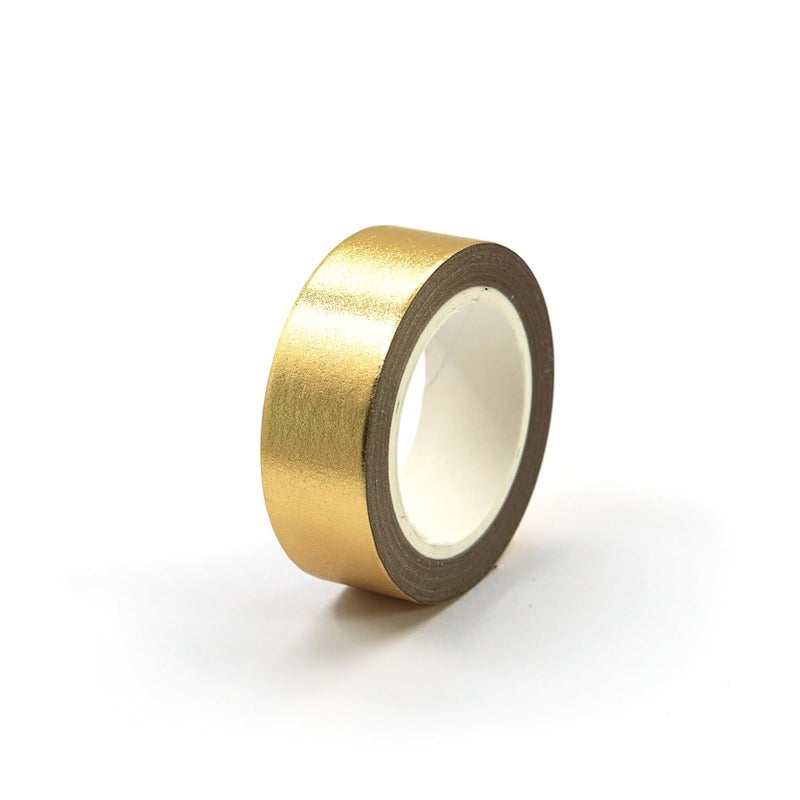 SIDAZON Gold washi Tape for Wall Decor Decorative Tape Crafts Washy-Tape Mirror Tape Gold Strips Metallic washi Tape Self Adhesive Masking Tape 0.59in x33FT - Image 3